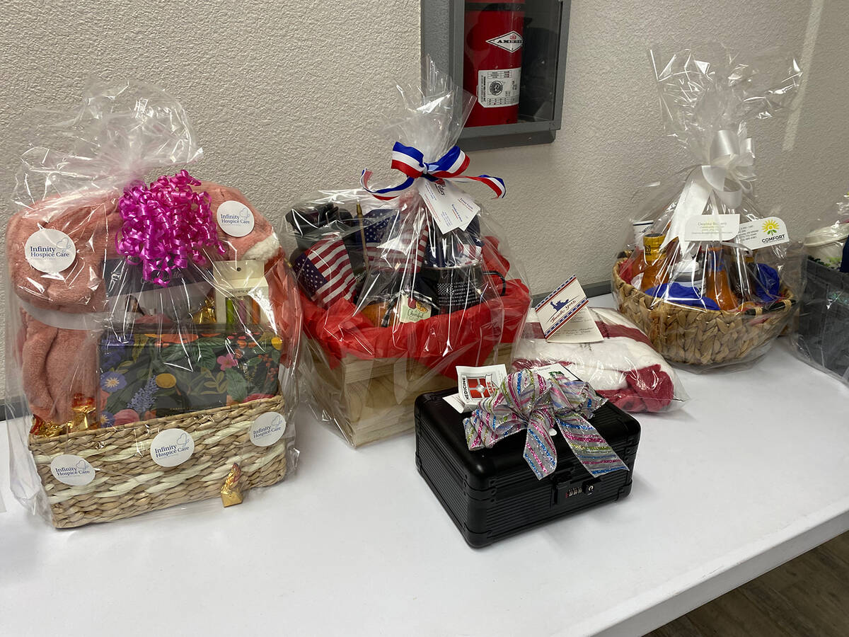 Every attendee of the Veterans Extravaganza was given a free ticket to the raffle drawings, whi ...