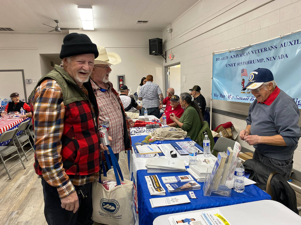 The Veterans Extravaganza took over the Bob Ruud Community Center this month, bringing together ...