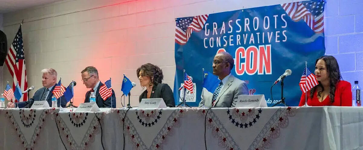Grassroots Conservatives of Nevada (G-CON) will be hosting a Nye County Commission District 4 a ...