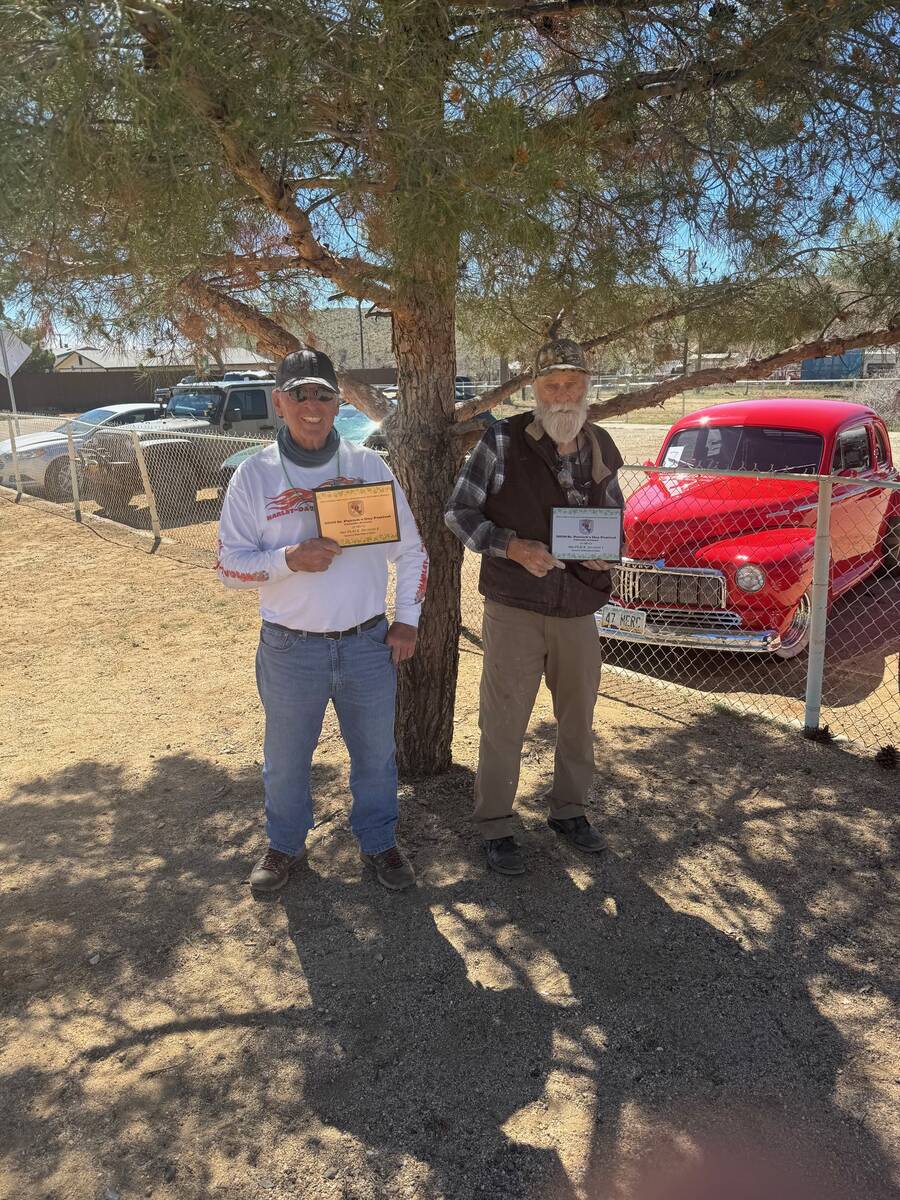 SNHPS pitchers Mike Ashworth and Lawrence Workman proudly display their third-place division ce ...