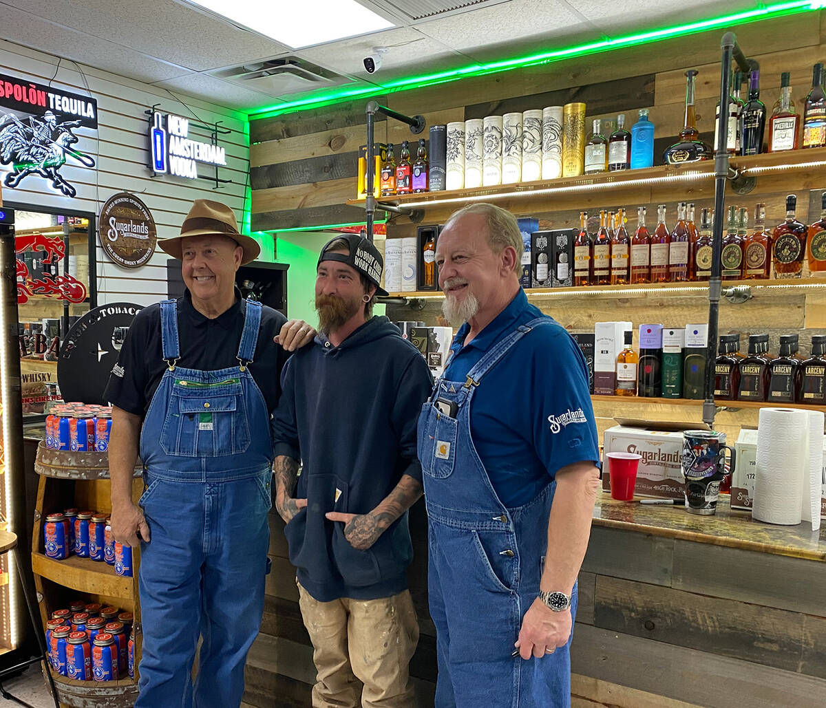 Pahrump's Liquor and Tobacco Express was absolutely packed with people on Friday, March 6 as Mo ...