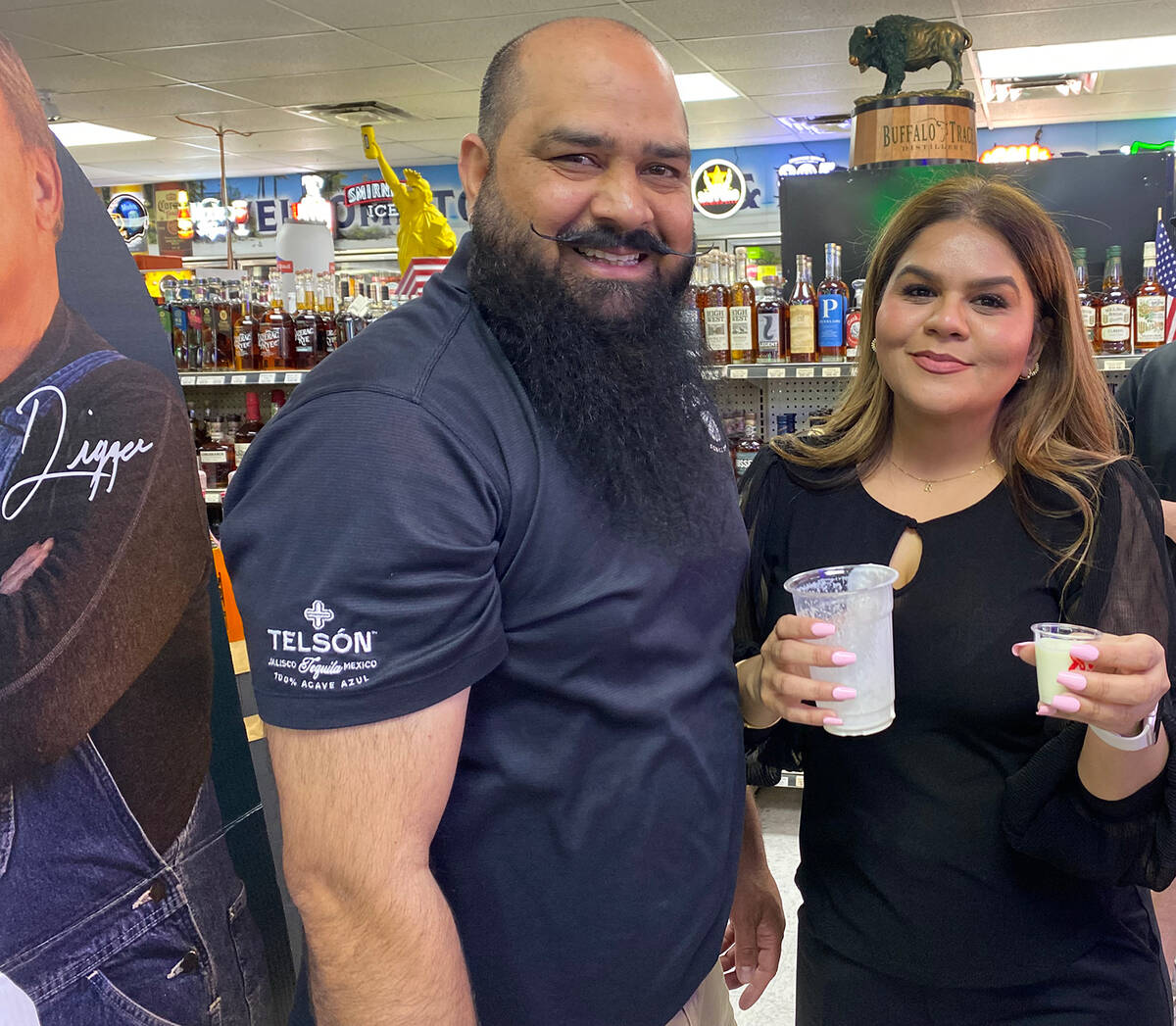 Raj and Nisha Raju have been operating Liquor and Tobacco Express in Pahrump since 2011 and the ...