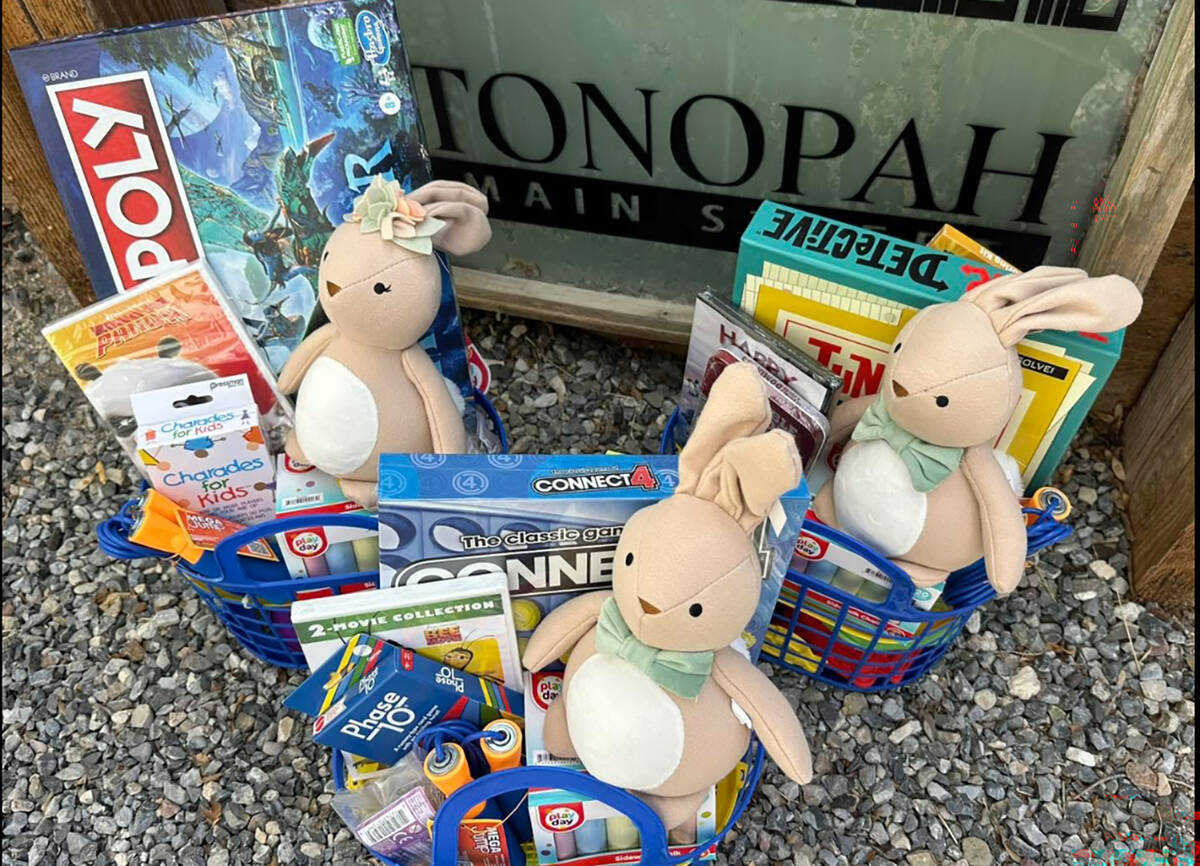 Tonopah Main Street's 4th Annual Business Egg Hunt kicked off last weekend and there are 24 loc ...