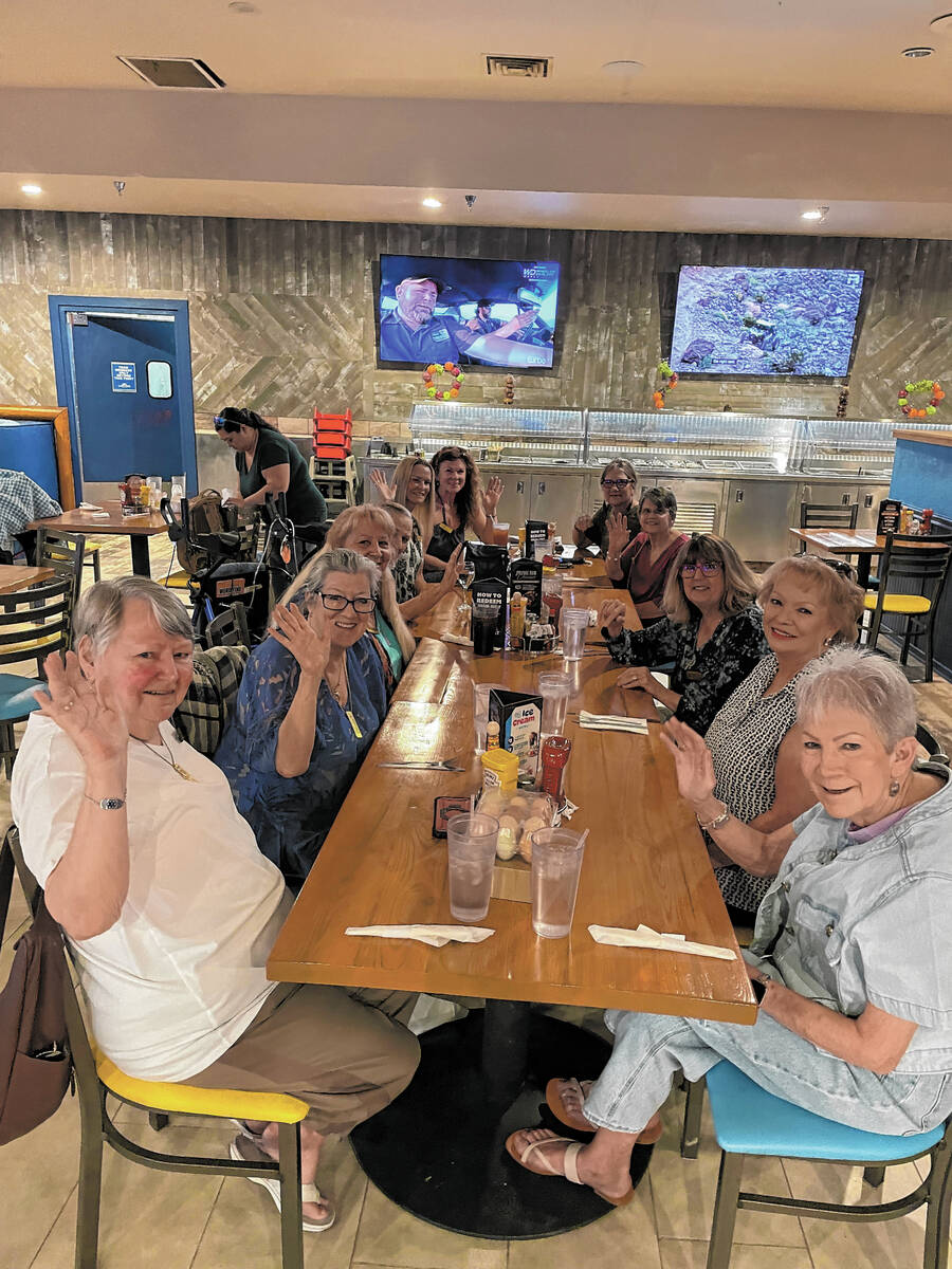 Serendipity Sisters meet every other week on Thursdays beginning at 1:30 p.m. at different rest ...