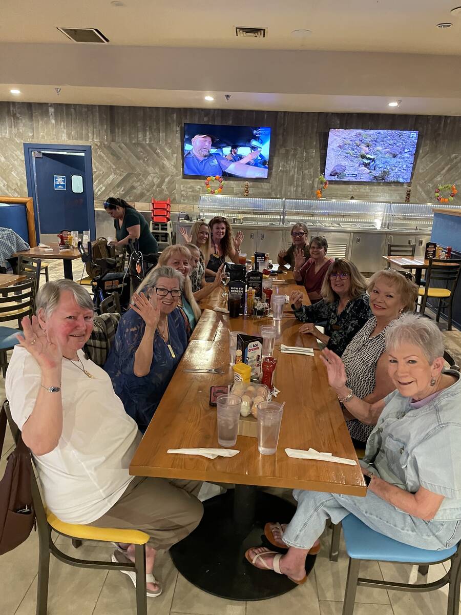 Serendipity Sisters meet every other week on Thursdays beginning at 1:30 p.m. at different rest ...