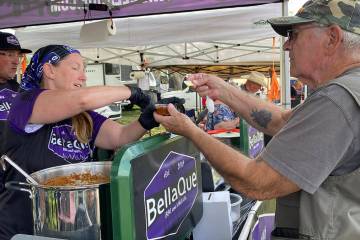 The 13th Annual Pahrump Chili Cook-Off took place this past weekend at Petrack Park, where atte ...