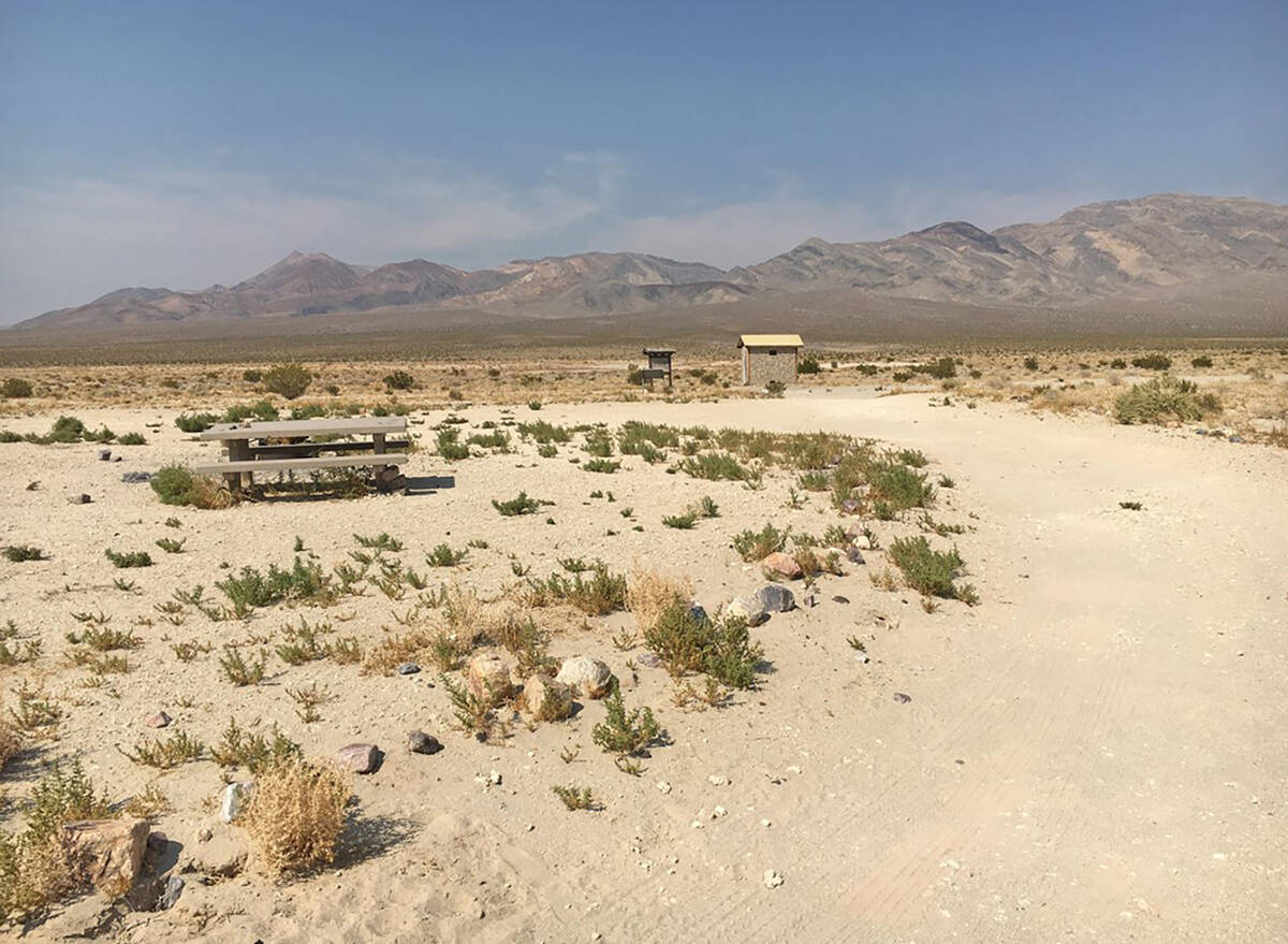 “The proposal also includes potential improvements to the Eureka Dunes backcountry campground ...