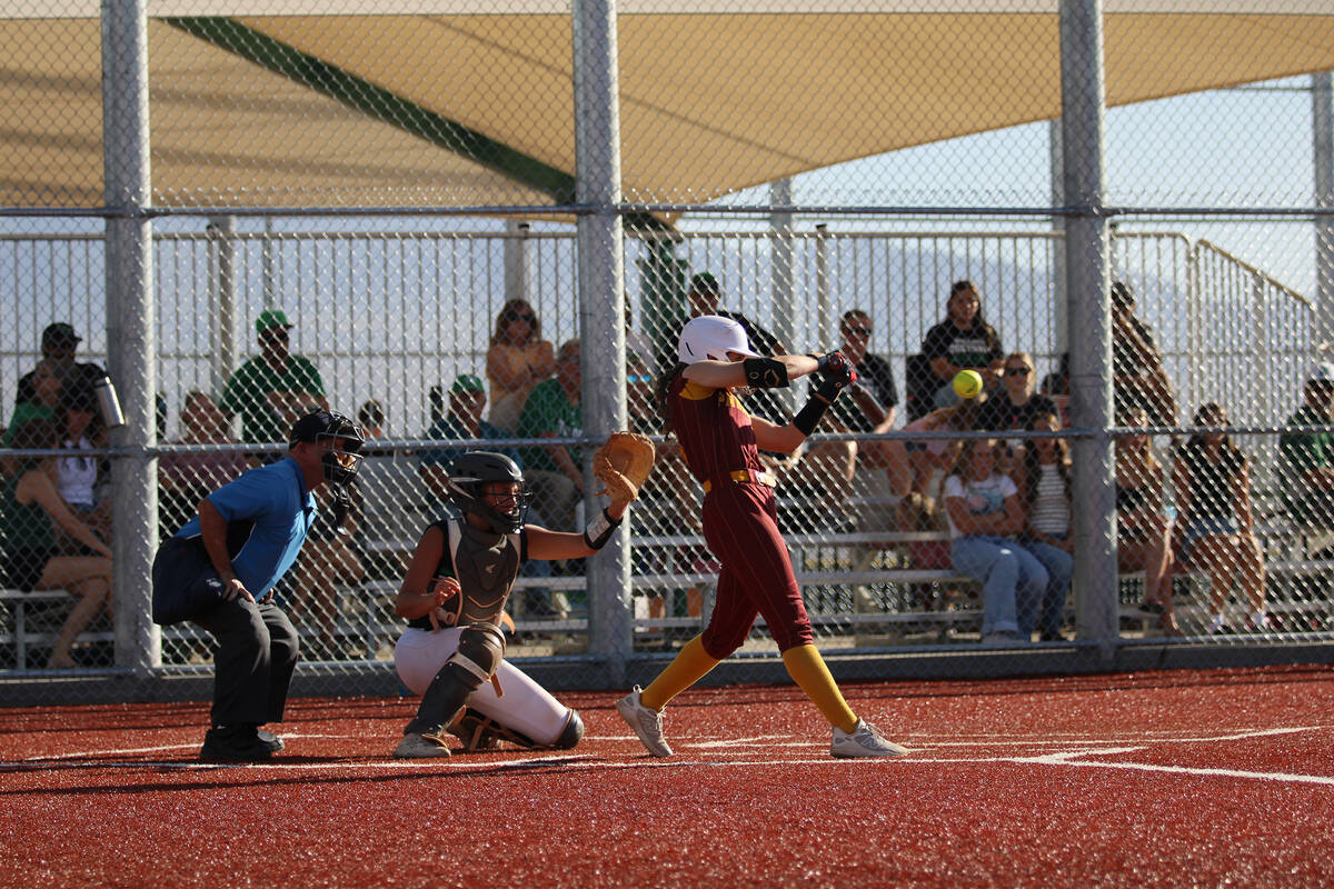 The Trojans used a big, three-run sixth inning to propel themselves ahead of Virgin Valley to t ...