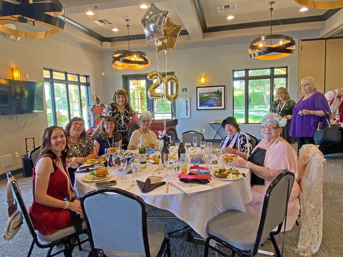 Soroptimist International Pahrump Valley has officially reached 20 years in the community and m ...