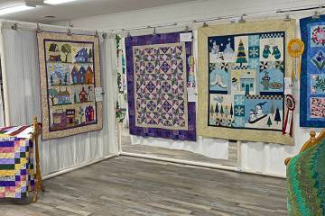 The Shadow Mountain Quilters' 2026 Pins and Needles Quilt and Fiber Arts Show will be held this ...