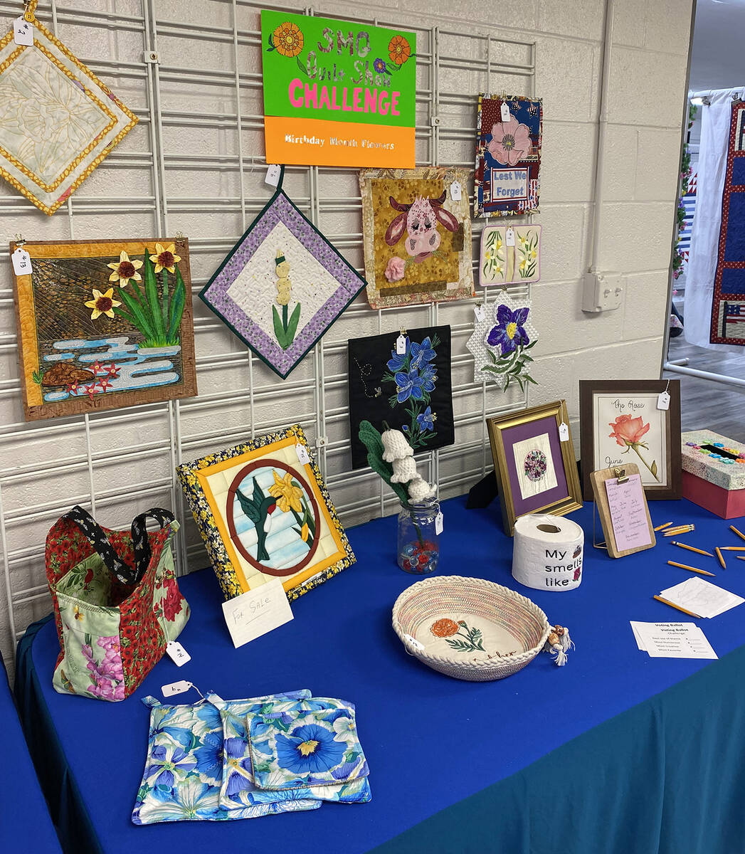 Each year, the Shadow Mountain Quilters have a special challenge for the Pins and Needles Quilt ...