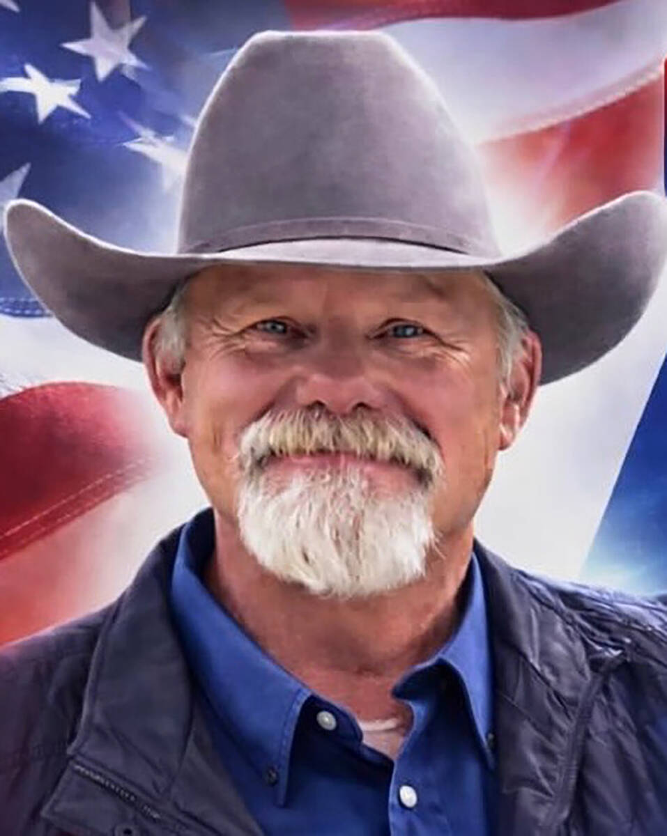 George Wehrly, a former Nye County Sheriff’s Office officer and veteran is running for sherif ...