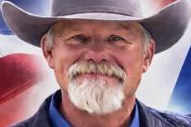 George Wehrly, a former Nye County Sheriff’s Office officer and veteran is running for sherif ...