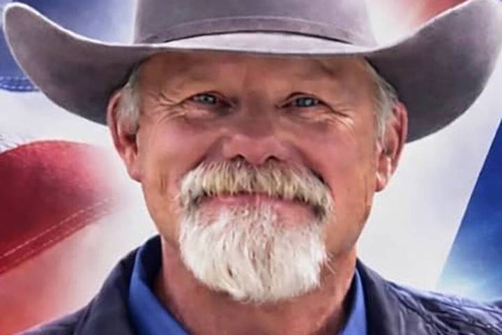 George Wehrly, a former Nye County Sheriff’s Office officer and veteran is running for sherif ...