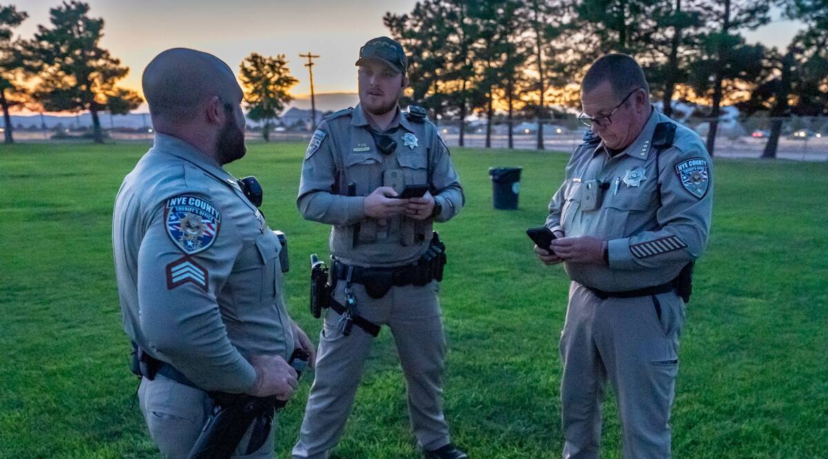 The Nye County Sheriff’s Office announced that its received approval for multiple equipment a ...