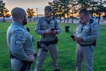 The Nye County Sheriff’s Office announced that its received approval for multiple equipment a ...