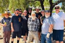 Pitchers from the Shoes $ Brews pitching in the park series gather together to celebrate a succ ...