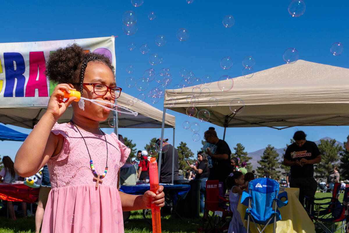 The Mills Family's Easter at Simkins Park offered all sorts of whimsy and fun for kids to enjoy ...