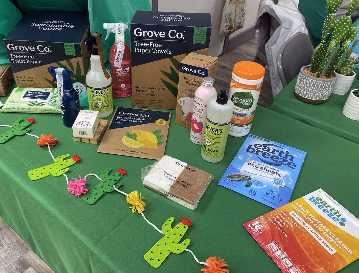 At last year's Earth/Arbor Day Celebration, eco-friendly products from companies such as Grove ...