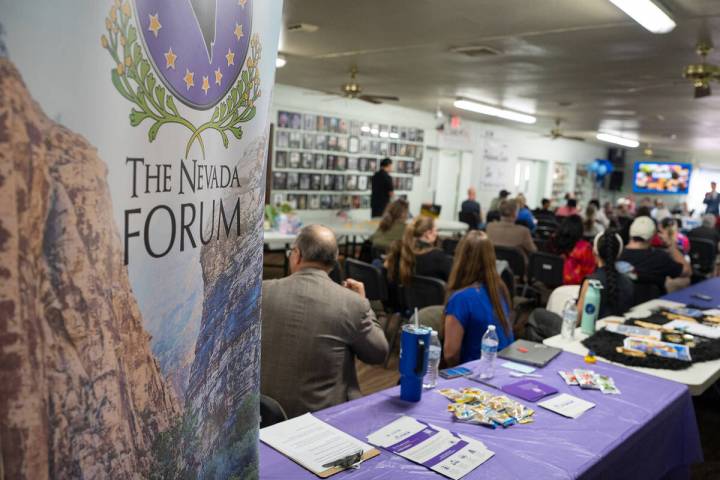 The 2026 Nye County Democratic Convention saw many voters, elected officials and candidates in ...