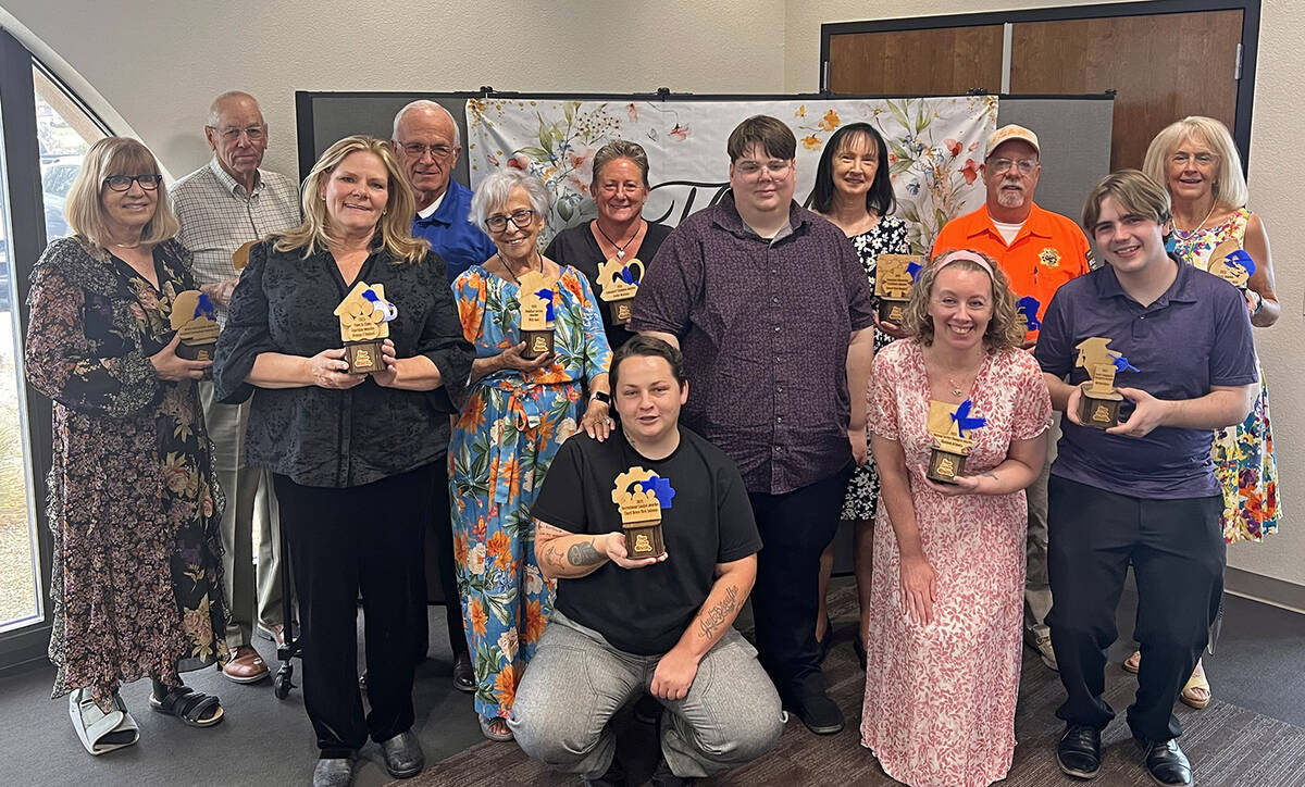 The 2025 Growing HOPE Awards, hosted by the NyE Communities Coalition, included a dozen categor ...