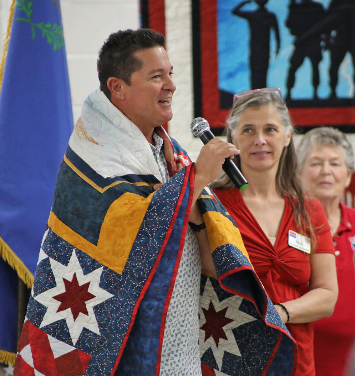Navy veteran William Hill (Robin Hebrock/Pahrump Valley Times)