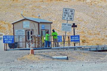 As it stands today, residents utilizing a Nye County landfill must pay a fee for any loads cont ...