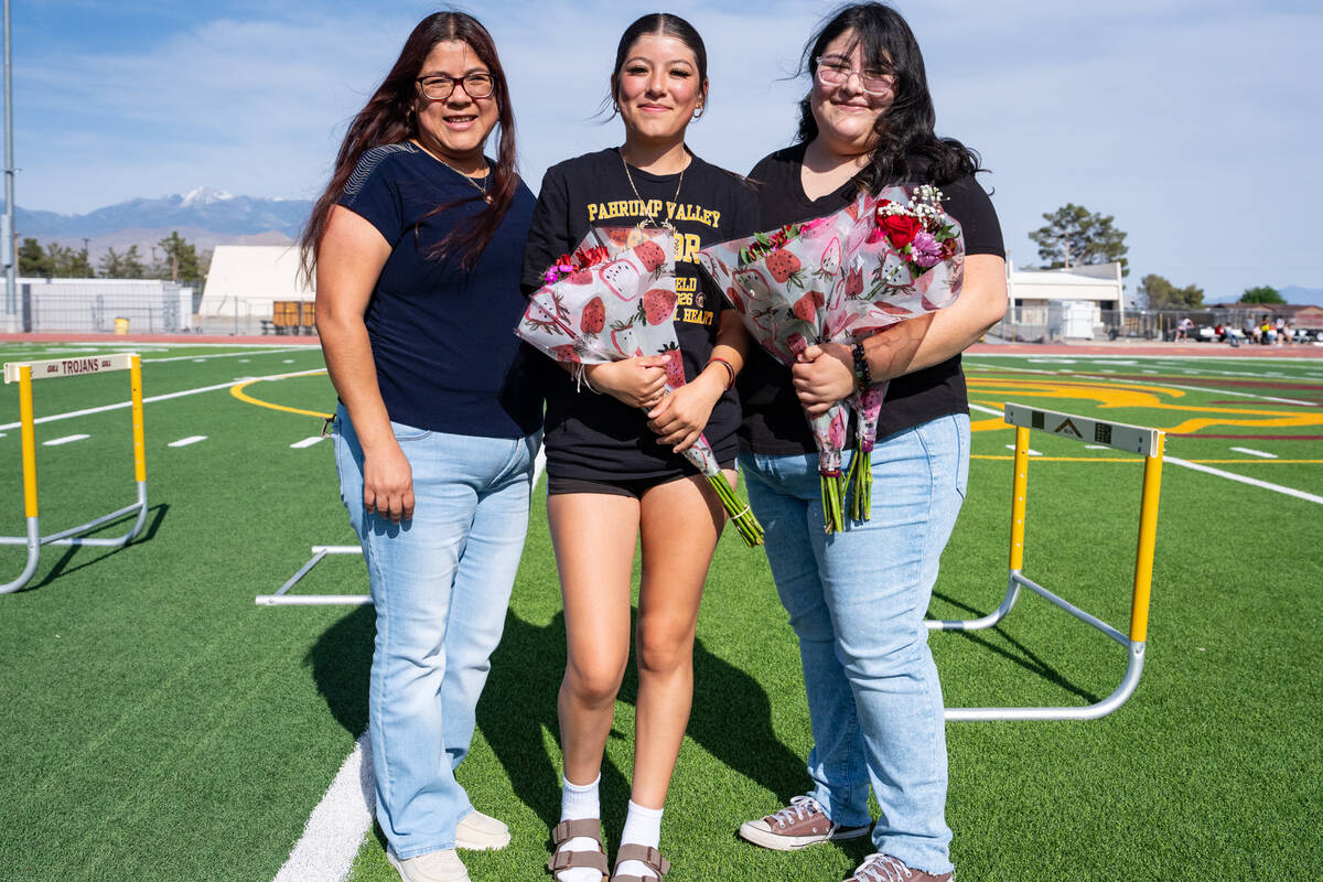 Pahrump Valley High School senior Citlaly Ruvalcaba. (John Clausen/Pahrump Valley Times)