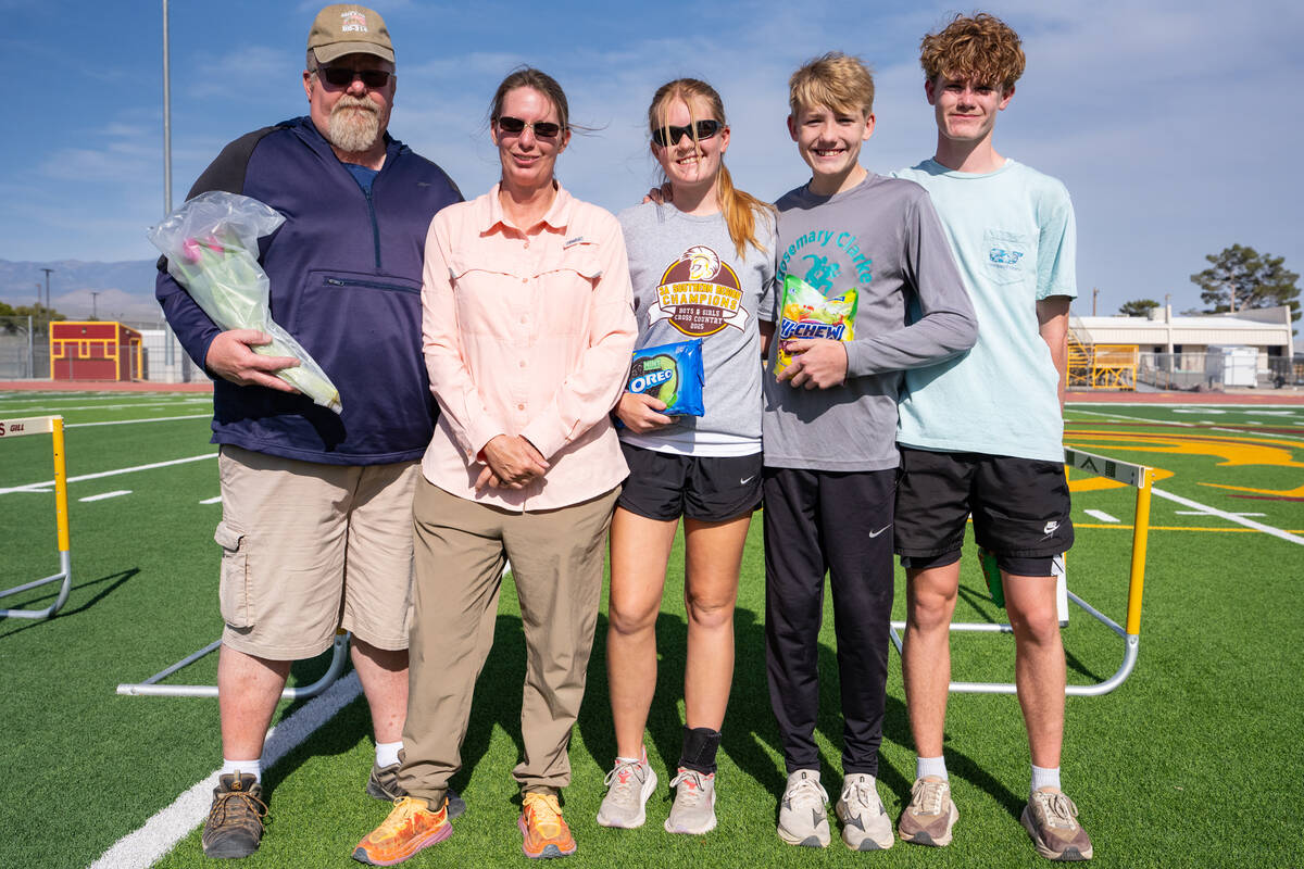 Pahrump Valley High School senior Savannah Thompson. (John Clausen/Pahrump Valley Times)