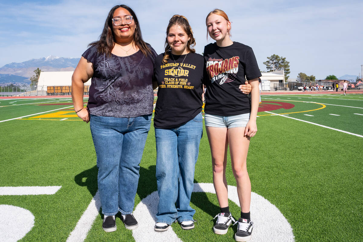 Pahrump Valley High School senior Delaney Abbatte. (John Clausen/Pahrump Valley Times)