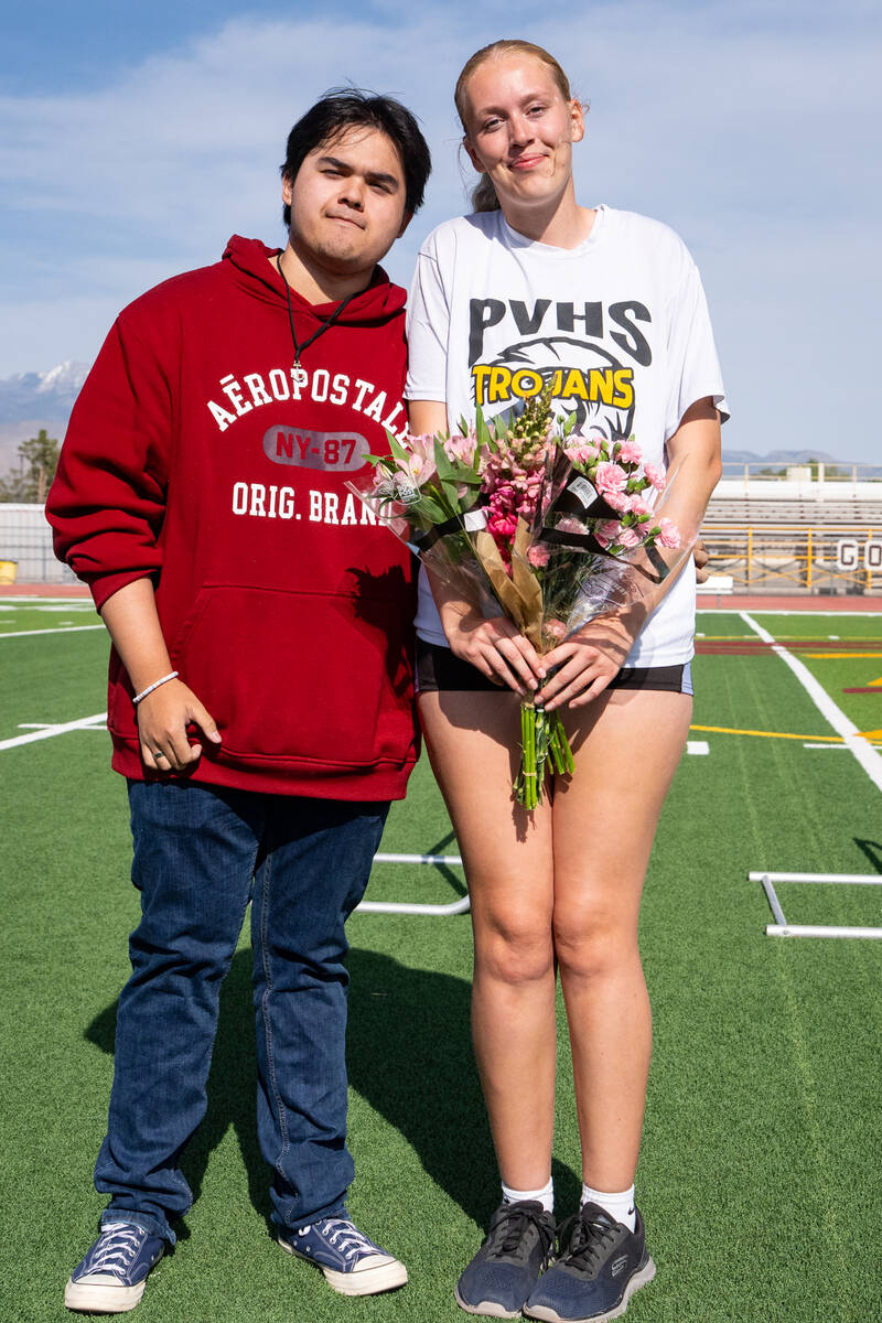 Pahrump Valley High School senior Julieanne Briggs. (John Clausen/Pahrump Valley Times)