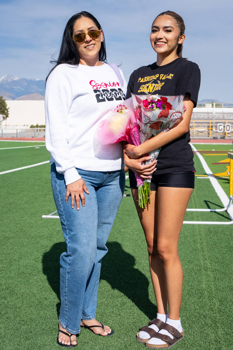 Pahrump Valley High School senior Dyana Castro. (John Clausen/Pahrump Valley Times)