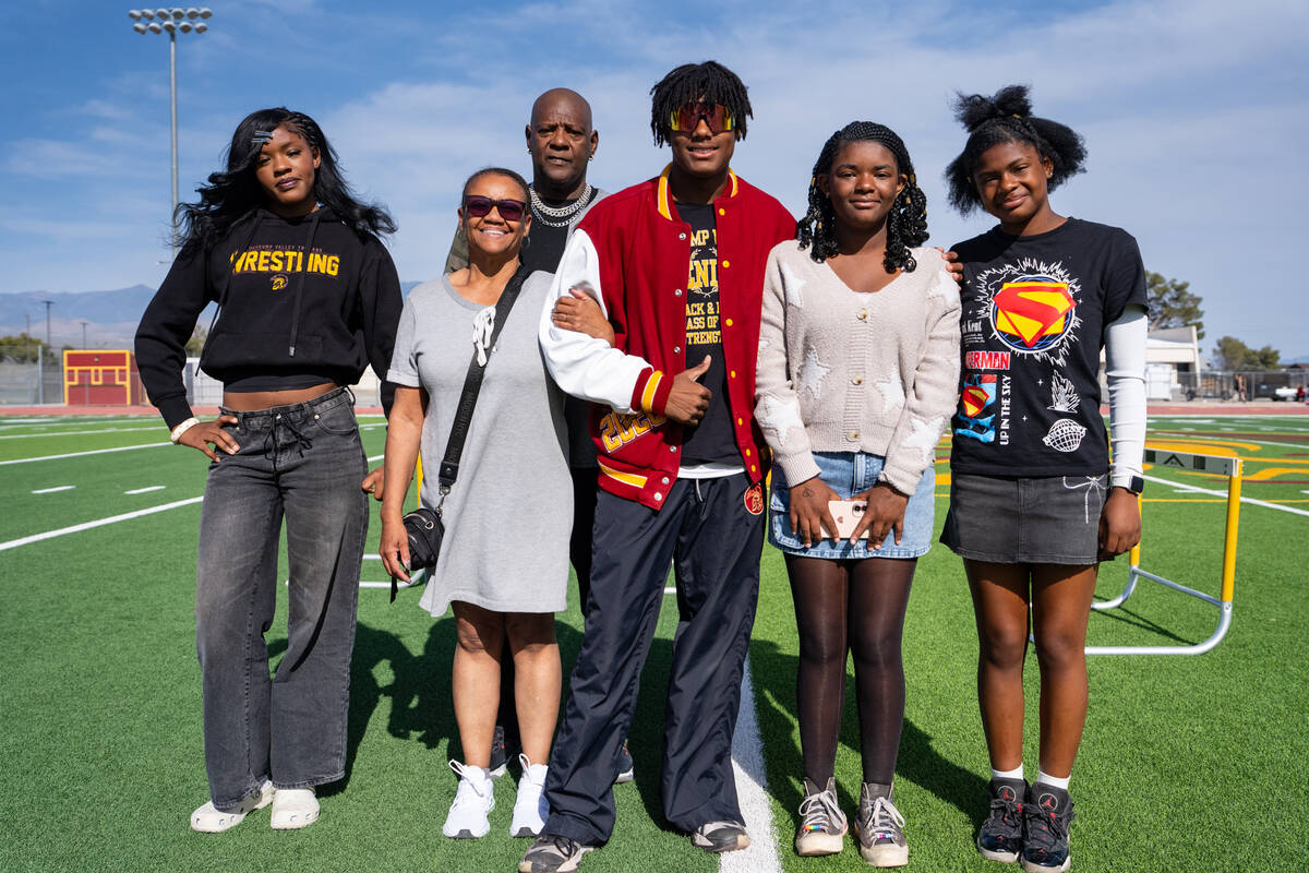 Pahrump Valley High School senior Jayden Crisler. (John Clausen/Pahrump Valley Times)
