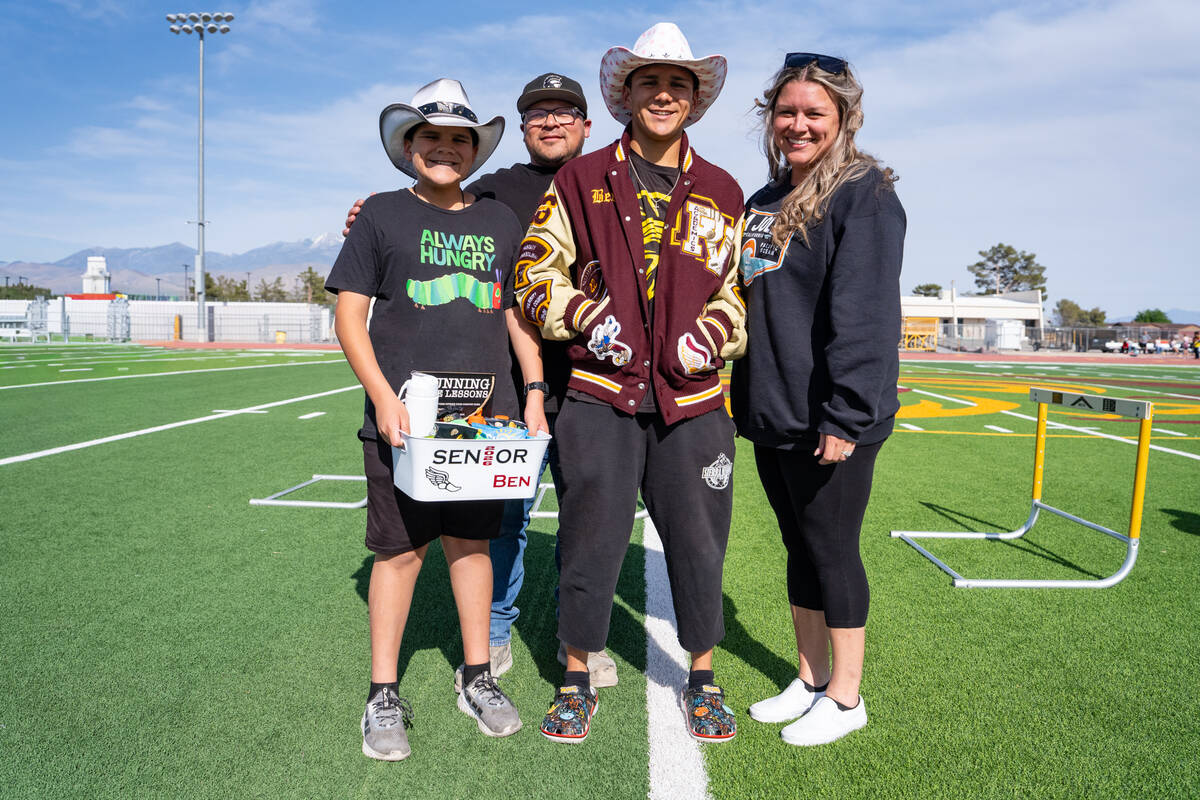 Pahrump Valley High School senior Benjamin De Santiago. (John Clausen/Pahrump Valley Times)