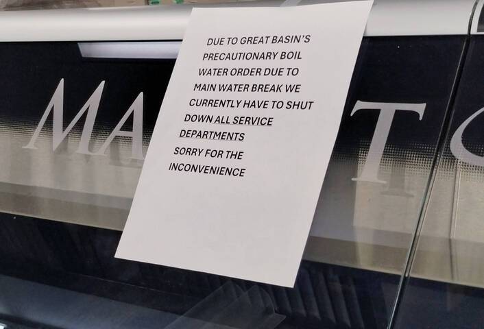 Hundreds of Great Basin Water Company customers were without water on April 15 and once the wat ...