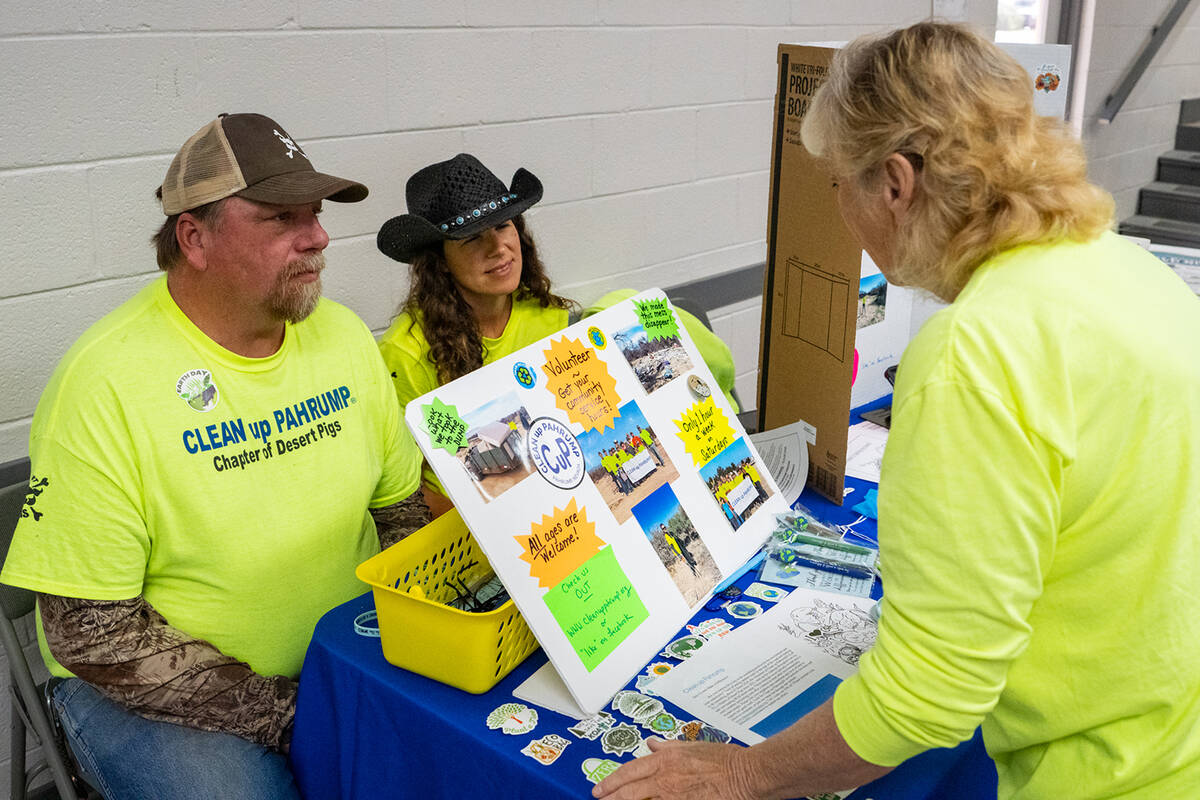 Clean Up Pahrump® was among the 30 organizations that participated in the 23rd Annual Earth/Ar ...