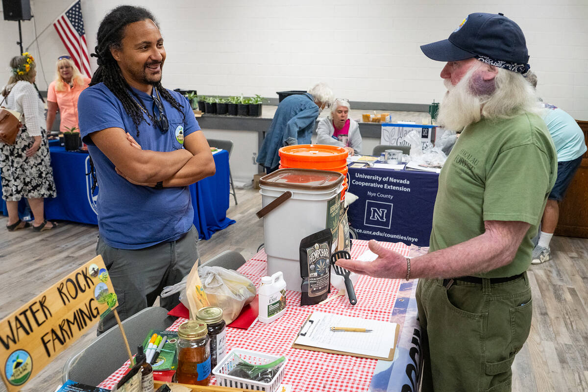 The Bob Ruud Community Center was alive with the sounds of conversation as attendees chatted wi ...