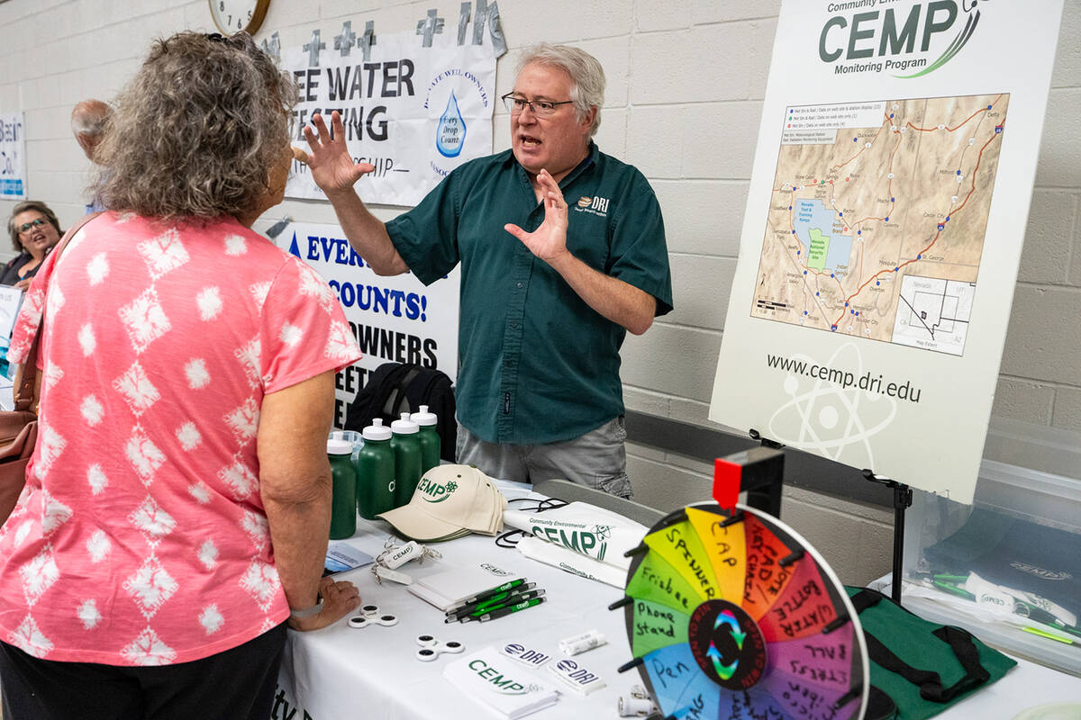 At this year's Earth/Arbor Day event, residents learned about the Community Environmental Monit ...