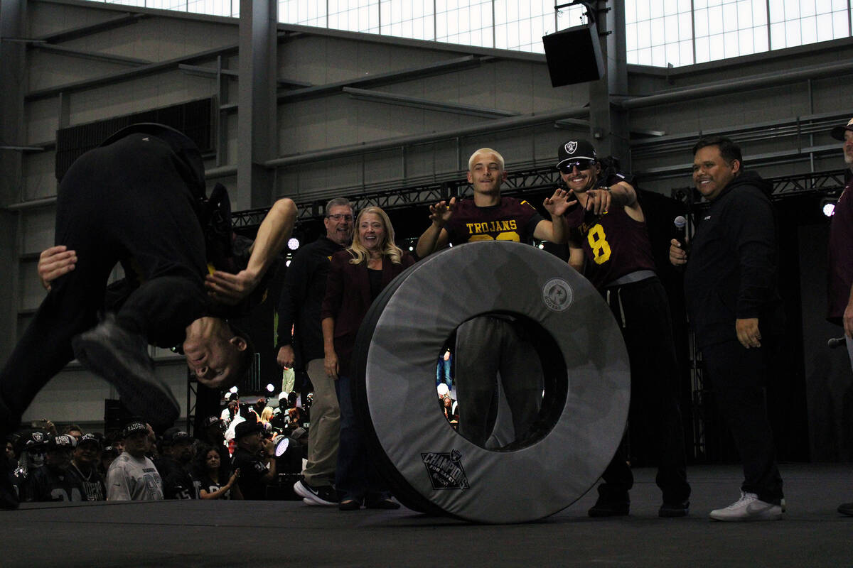 The Trojans senior captains from last season Austin Alvarez, Joshua Slusher and Kayne Horibe we ...