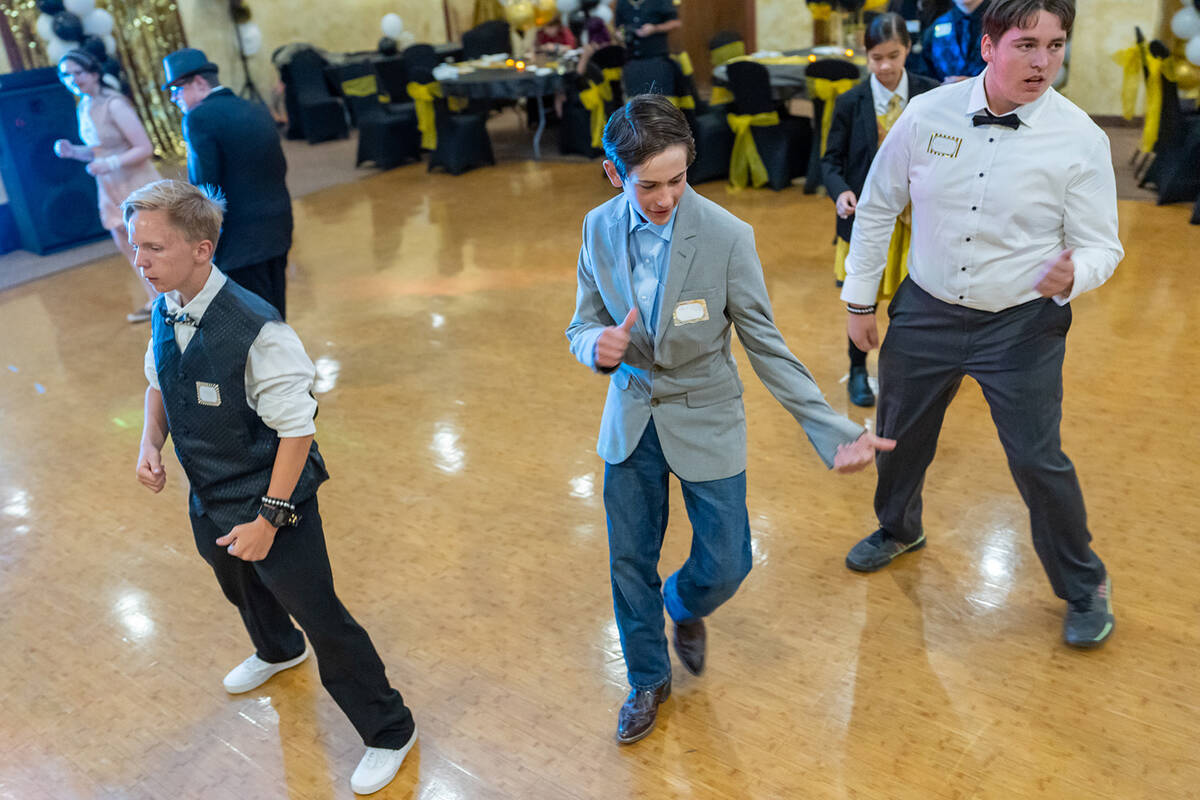 The prom on Saturday, April 25, was free and open to homeschool students ages 13 through 18. (J ...