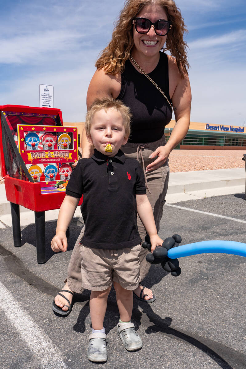 Residents of all ages were able to enjoy the Desert View Hospital 20th Anniversary Party on Sat ...