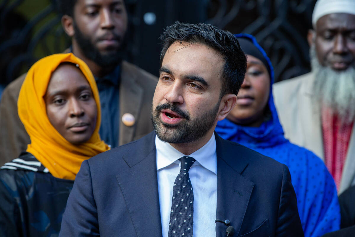 New York City Mayor Zohran Mamdani. (AP Photo/Ted Shaffrey)