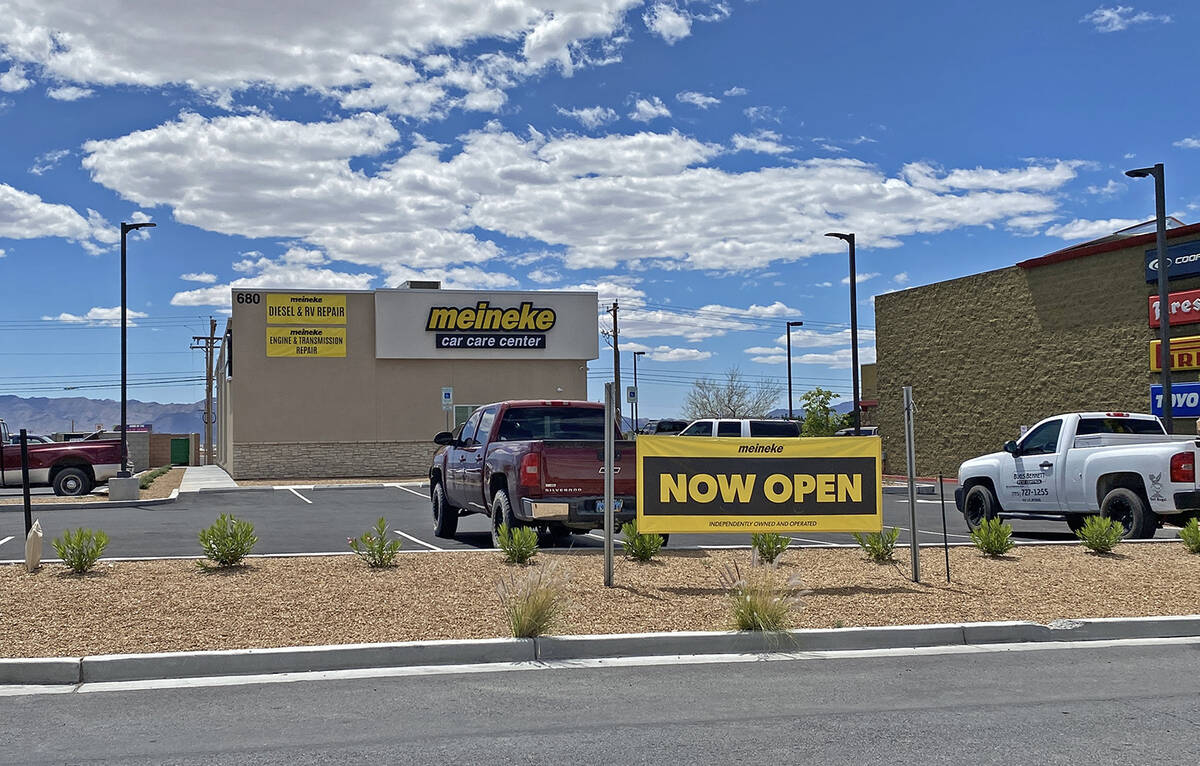 New businesses are continually joining the Pahrump community, like Meineke Car Care Center, now ...