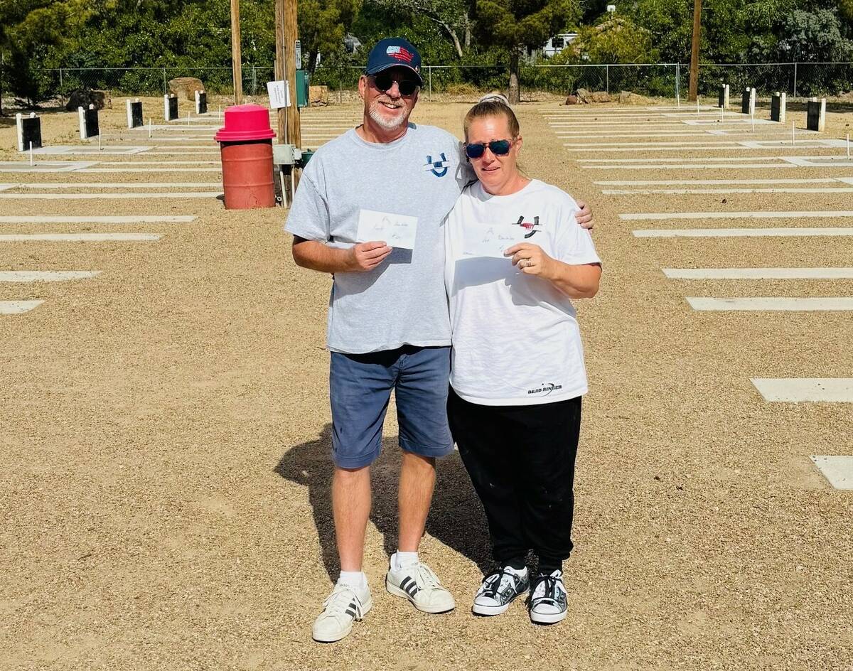 NSHPA pitchers Mark Kaczmarek and Christy Russell took first place within their respective divi ...