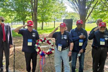 Honor Flight Southern Nevada's April 2026 trip to Washington, D.C. included Pahrump resident Ma ...
