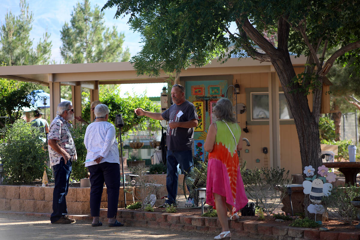 The Pahrump Valley Garden Club's 18th Annual Landscape Tour. (Robin Hebrock/Pahrump Valley Times)
