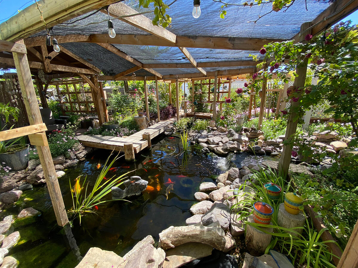 The Pahrump Valley Garden Club's 18th Annual Landscape Tour. (Robin Hebrock/Pahrump Valley Times)