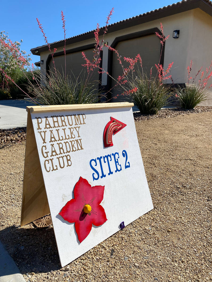The Pahrump Valley Garden Club's 18th Annual Landscape Tour. (Robin Hebrock/Pahrump Valley Times)