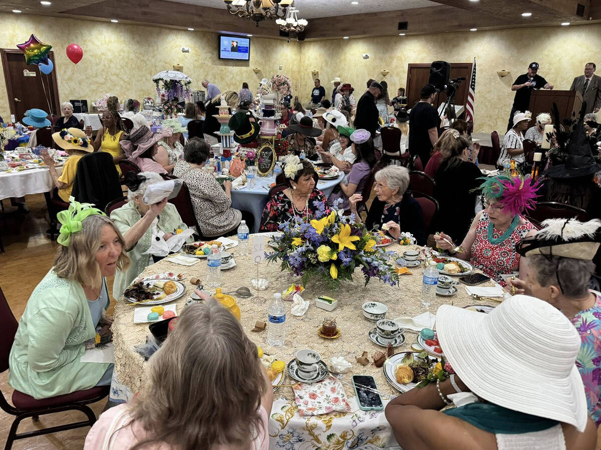 The Annual Conservative Women's Tea, held at Nevada Treasure RV Resort, returned for its fourth ...