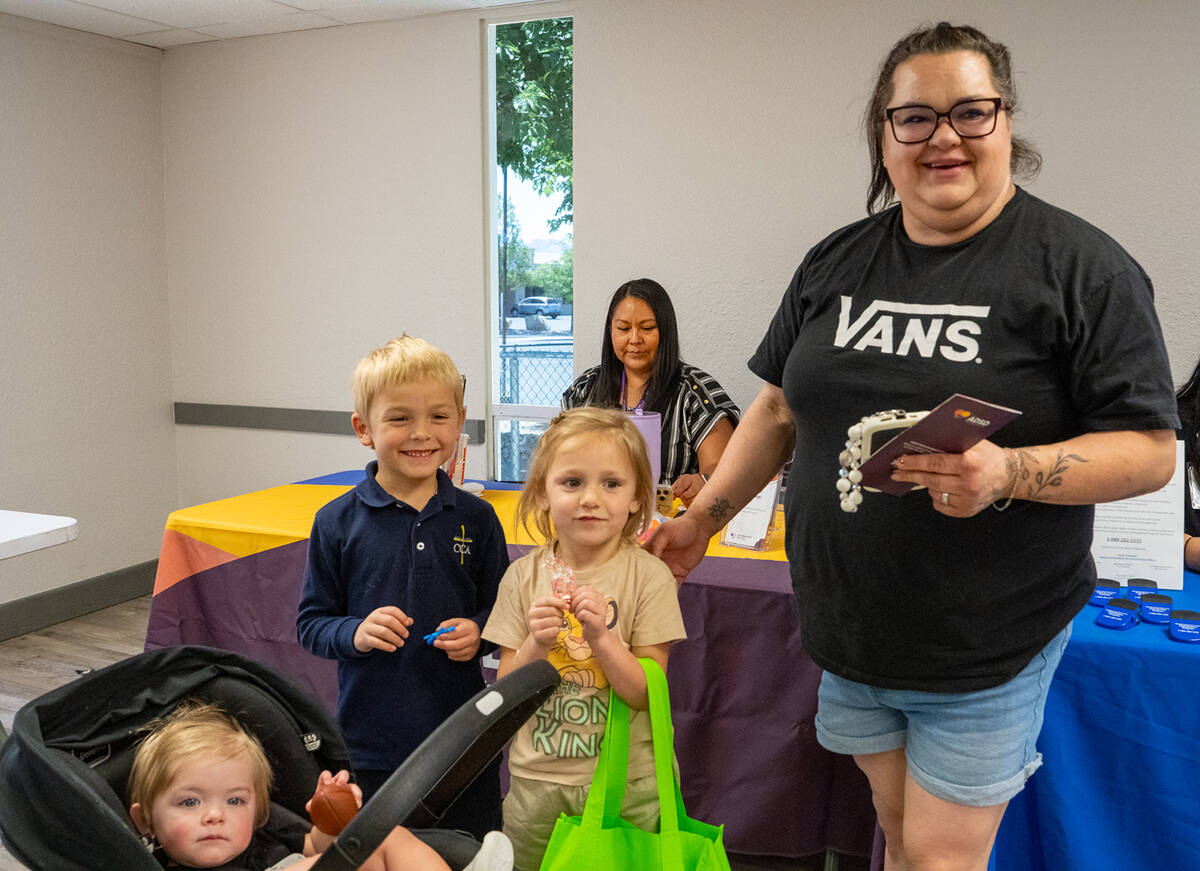 The Nye County Social Services Fair was well attended this year, with 165 residents, including ...
